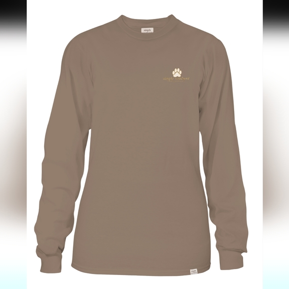 Simply Southern paw print long-sleeve t-shirt (NWT) - Picture 8 of 9
